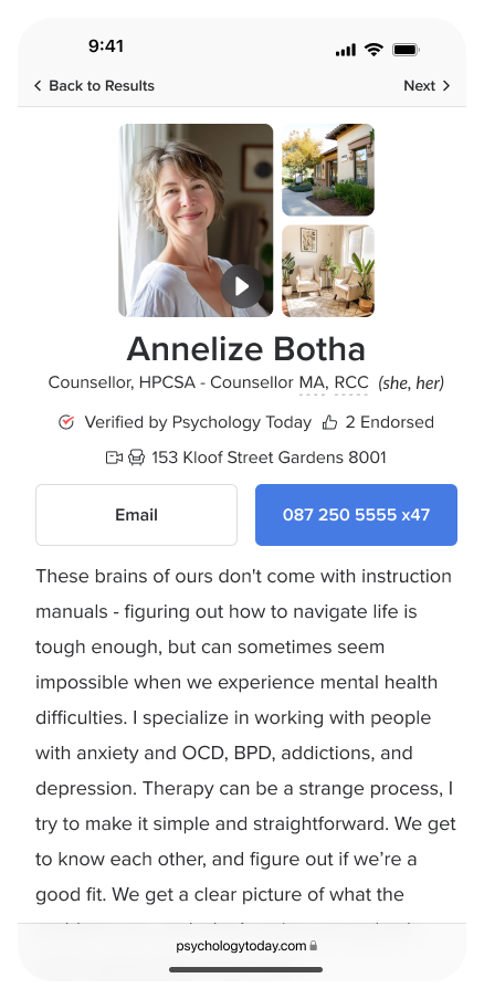 Profile Restingza
